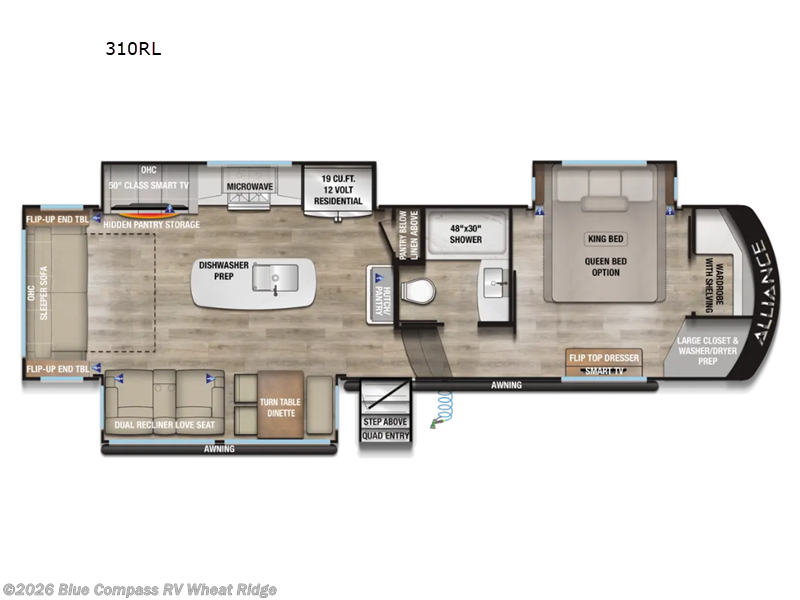 New 2027 Alliance RV Paradigm 310RL available in Wheat Ridge, Colorado