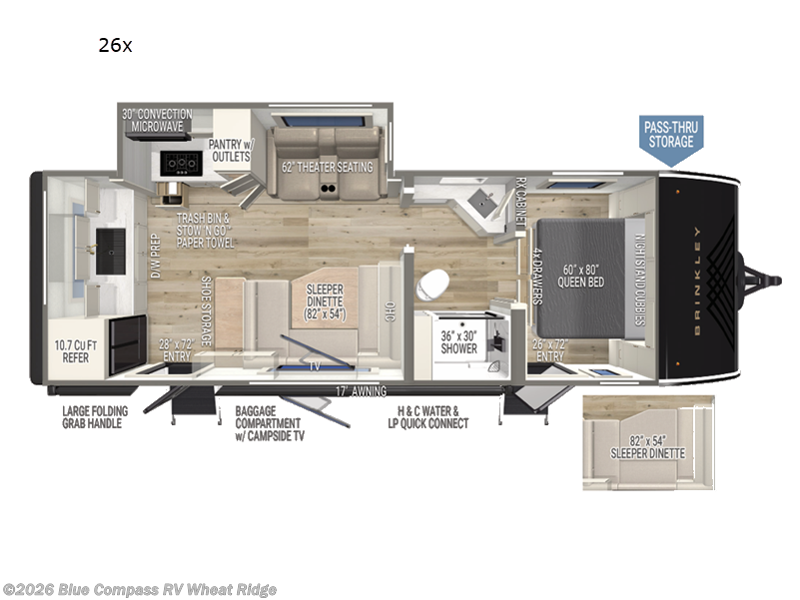 New 2027 Brinkley RV Model Ix 26x available in Wheat Ridge, Colorado