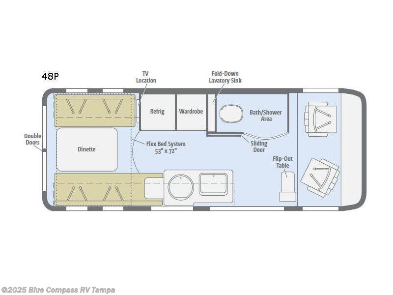 Used 2018 Winnebago Paseo 48P available in Dover, Florida