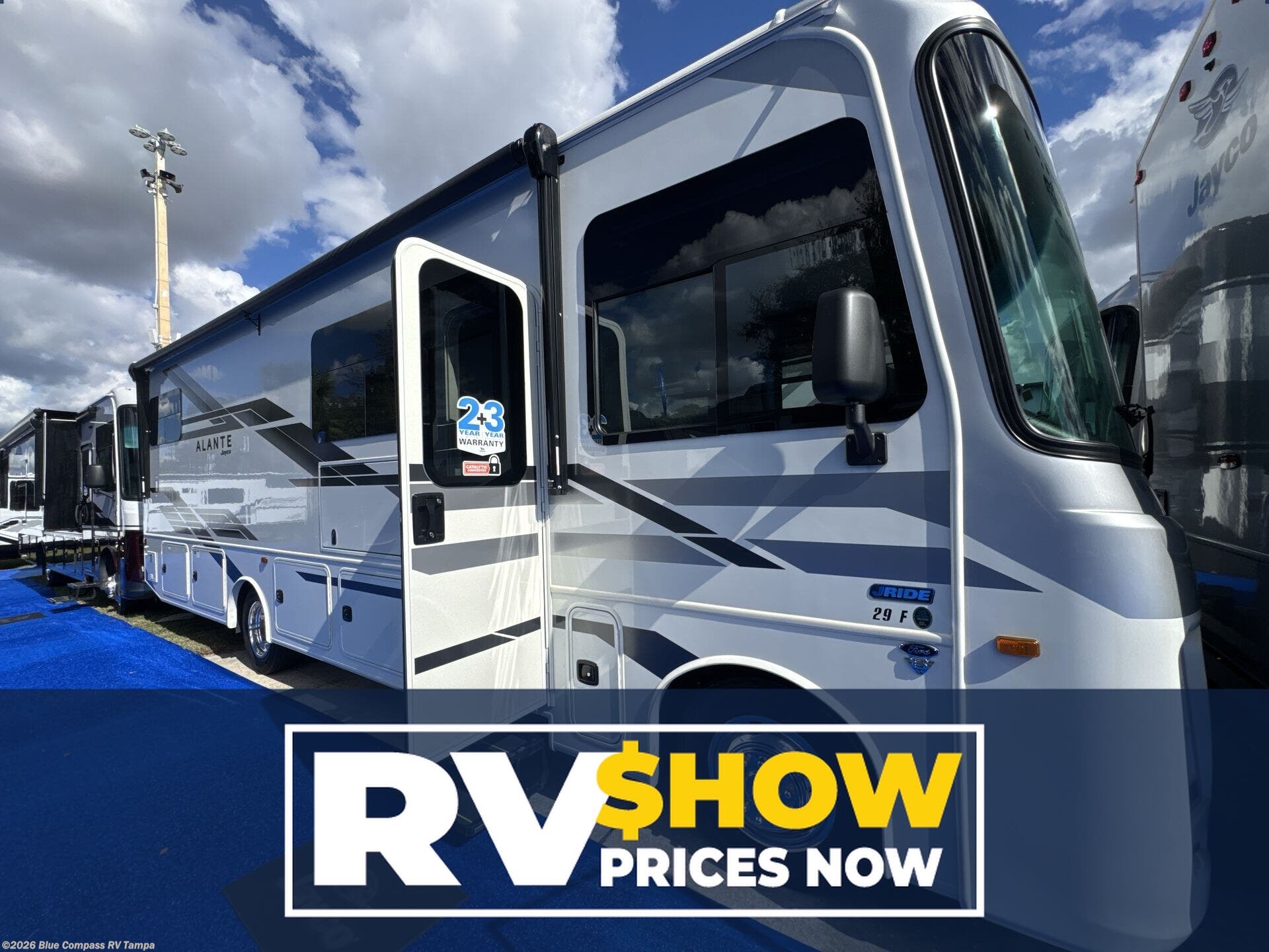 New 2026 Jayco Alante 29F available in Dover, Florida