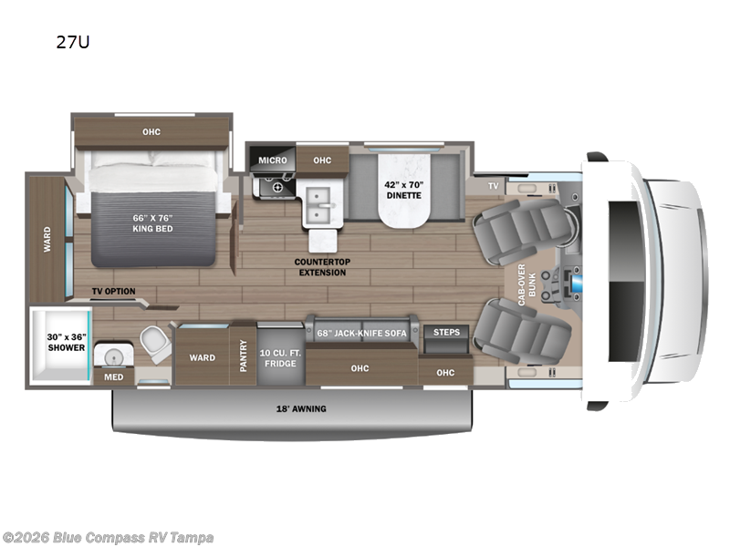 New 2026 Jayco Greyhawk 27U available in Dover, Florida