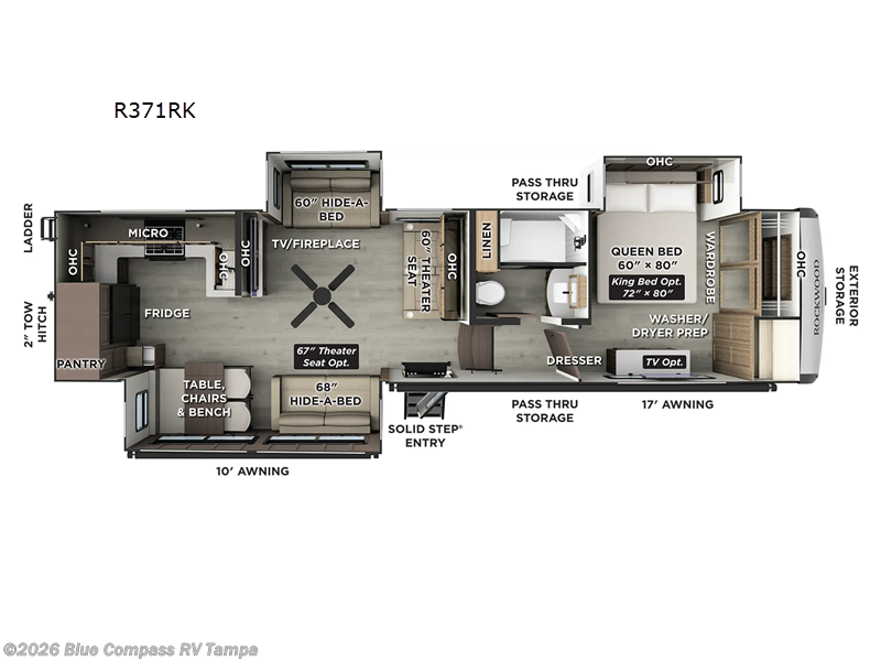 New 2026 Forest River Rockwood Signature R371RK available in Dover, Florida
