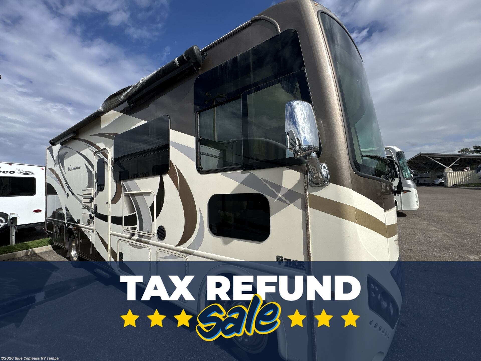 Used 2018 Thor Motor Coach Hurricane 27B available in Dover, Florida