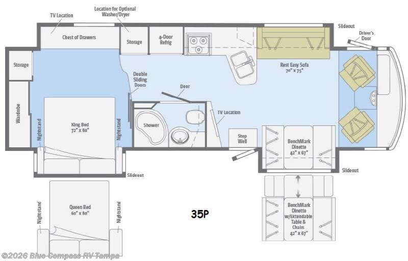 Used 2015 Winnebago Adventurer 35P available in Dover, Florida