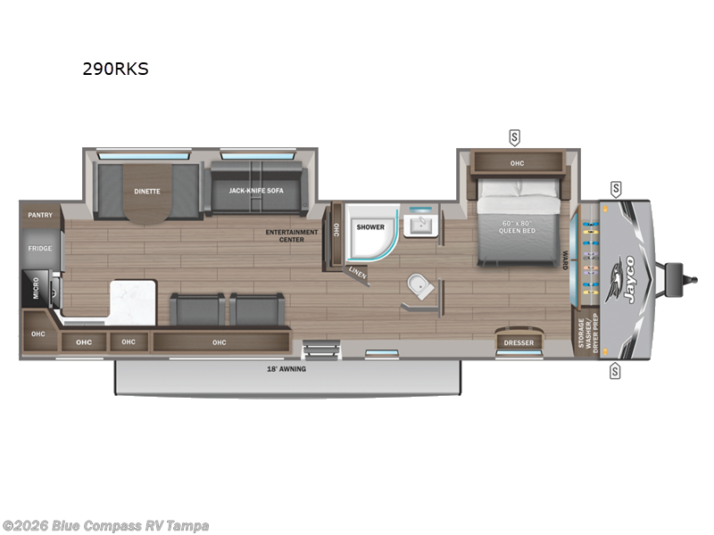 New 2026 Jayco Jay Flight SLX 290RKS available in Dover, Florida