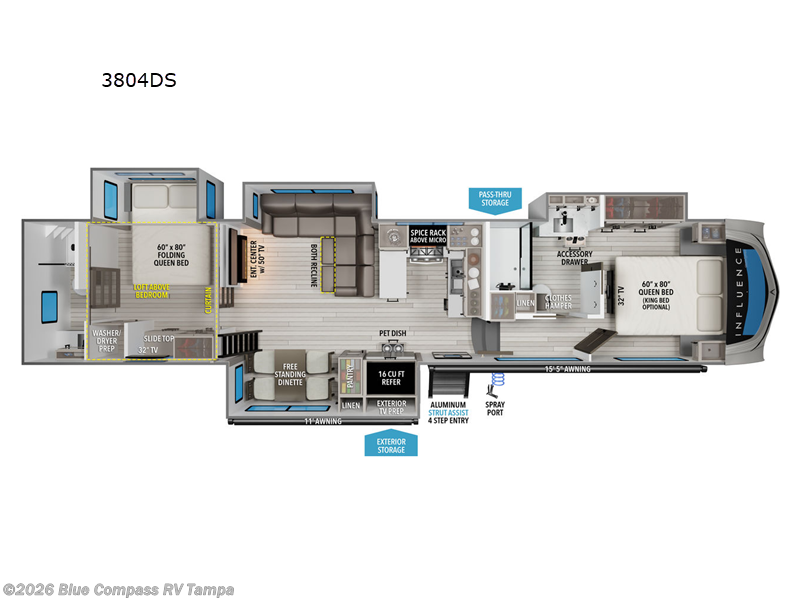 Used 2025 Grand Design Influence 3804DS available in Dover, Florida