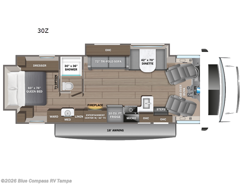 New 2026 Jayco Greyhawk 30Z available in Dover, Florida