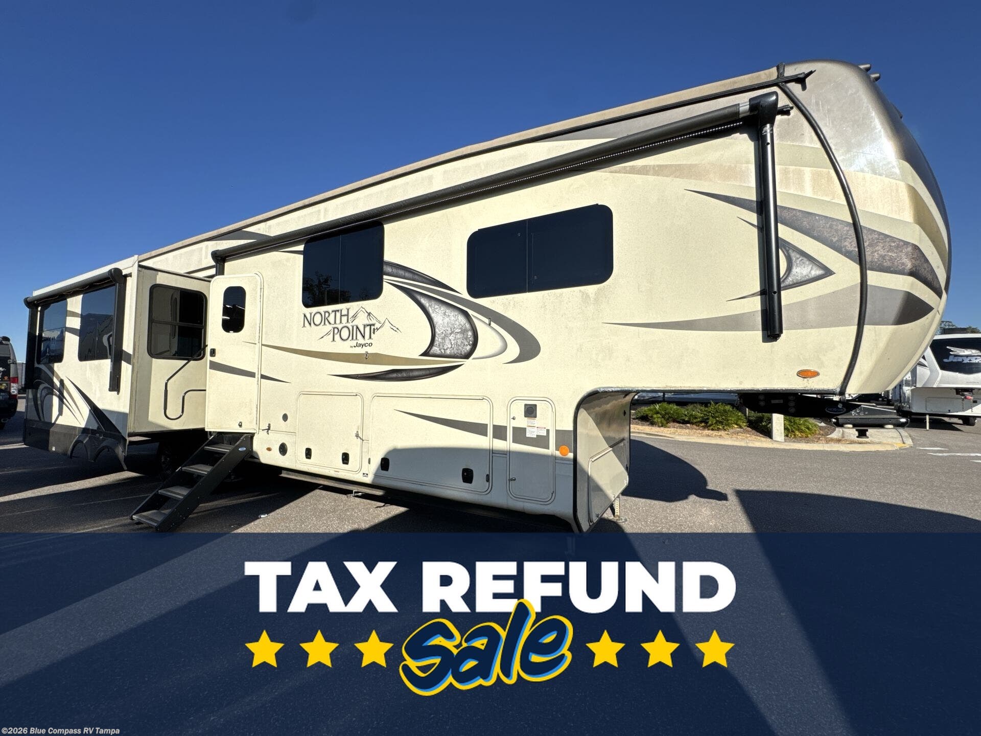 Used 2019 Jayco North Point 381DLQS available in Dover, Florida