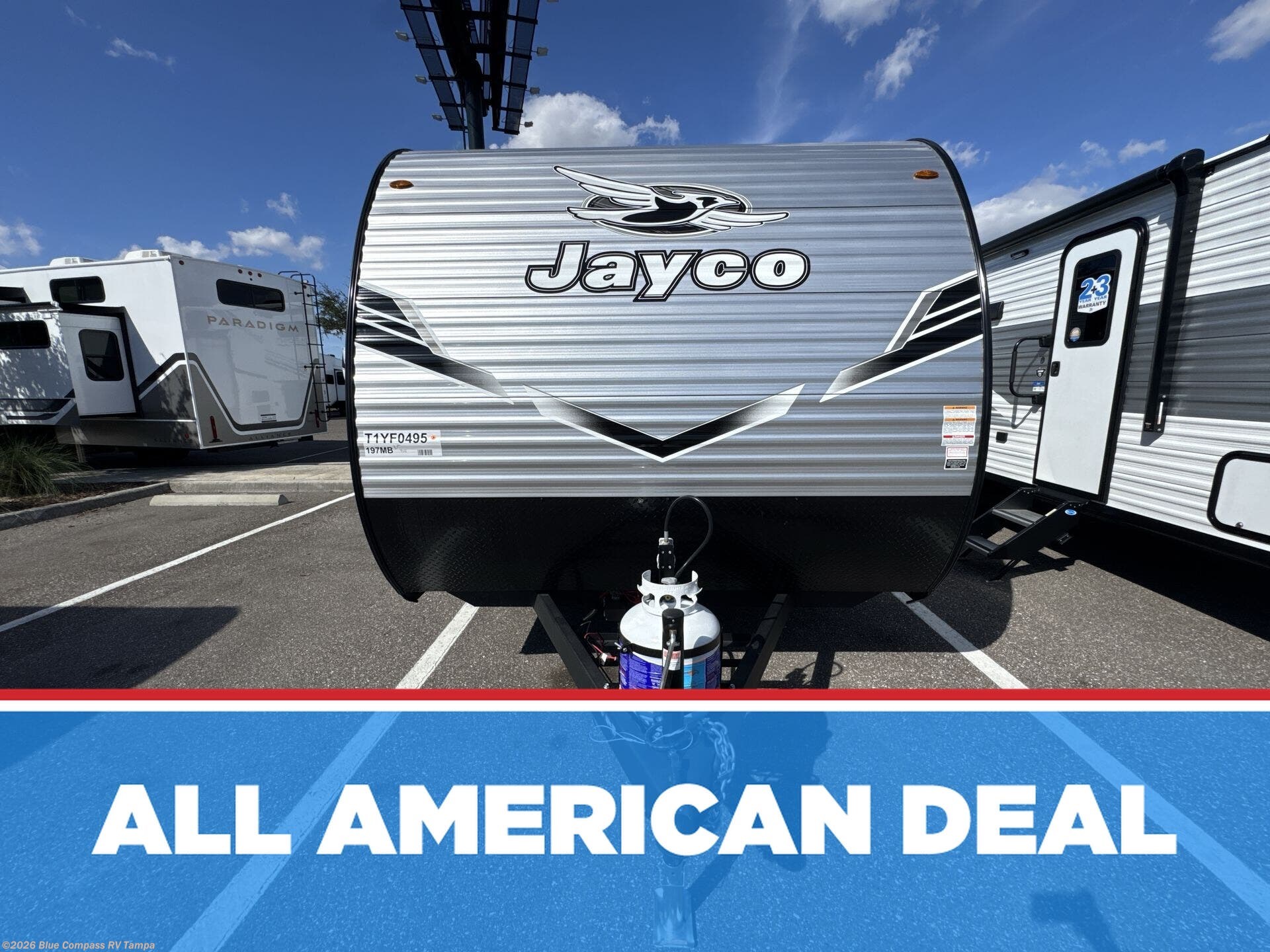New 2026 Jayco Jay Flight SLX 197MB available in Dover, Florida
