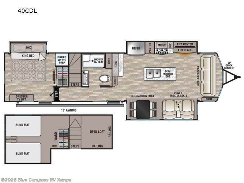 Used 2021 Forest River Cedar Creek Cottage 40CDL available in Dover, Florida