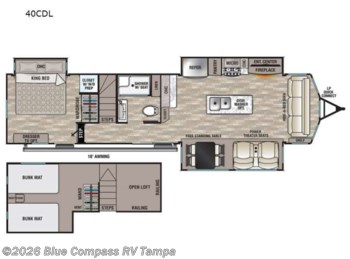 Used 2021 Forest River Cedar Creek Cottage 40CDL available in Dover, Florida