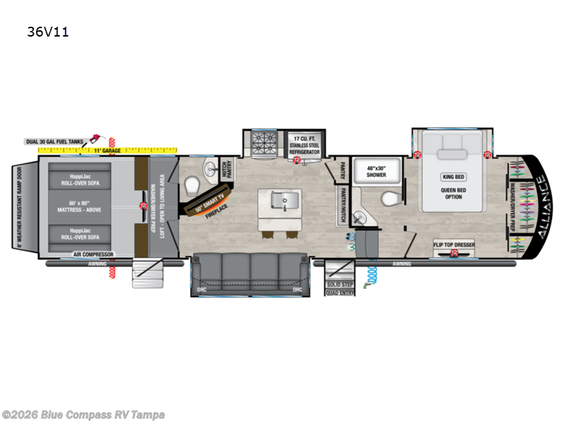 Used 2023 Alliance RV Valor 36V11 available in Dover, Florida
