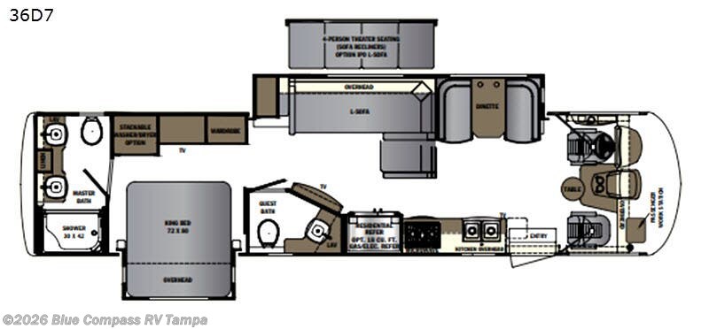 Used 2019 Forest River Georgetown 7 Series 36D7 available in Dover, Florida