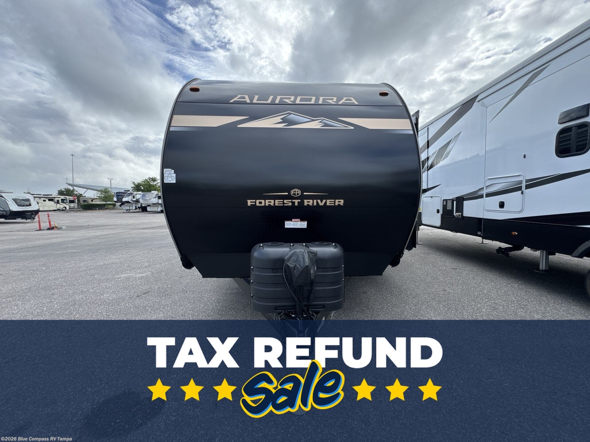 New 2026 Forest River Aurora 34BHTS (2 Queen Beds) available in Dover, Florida