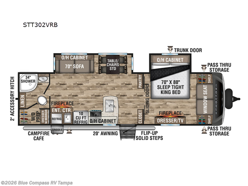 Used 2023 Venture RV SportTrek Touring Edition STT302VRB available in Dover, Florida