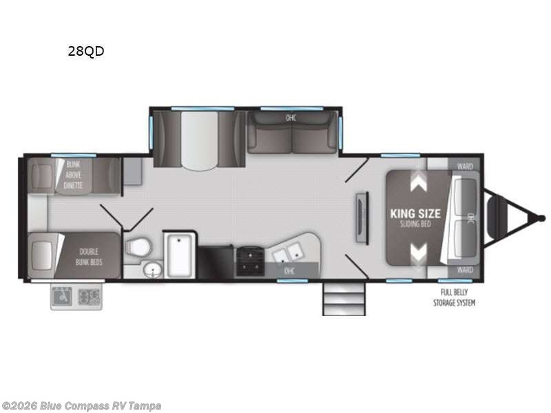 Used 2022 Cruiser RV Radiance Ultra Lite 28QD available in Dover, Florida