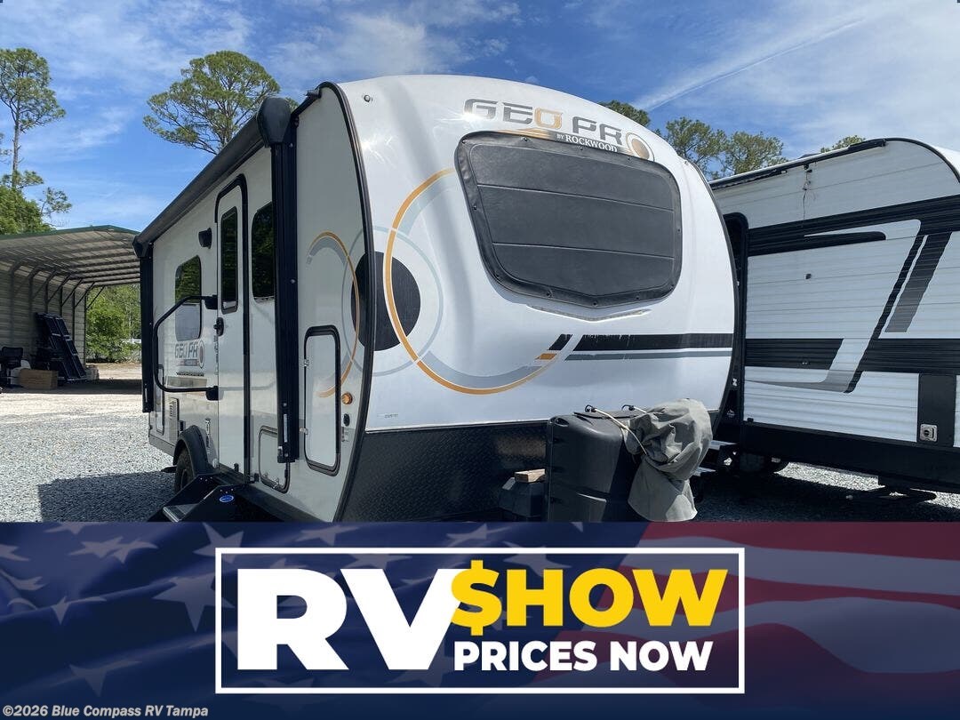 Used 2023  Forest River Rockwood Geo Pro 19FDS by Forest River from Blue Compass RV Tampa in Dover, FL