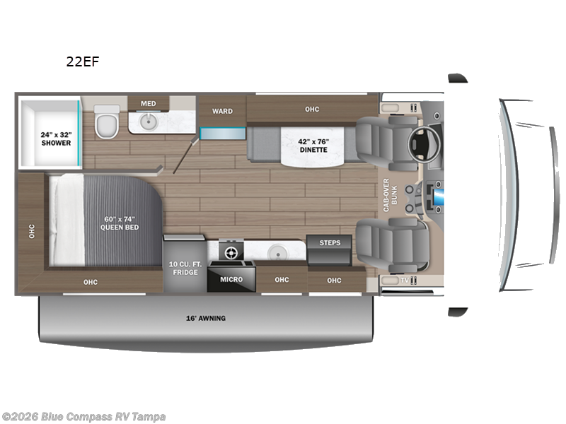 New 2027 Jayco Redhawk SE 22EF available in Dover, Florida