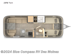 New 2023 Airstream Flying Cloud 25FB Twin available in Altoona, Iowa