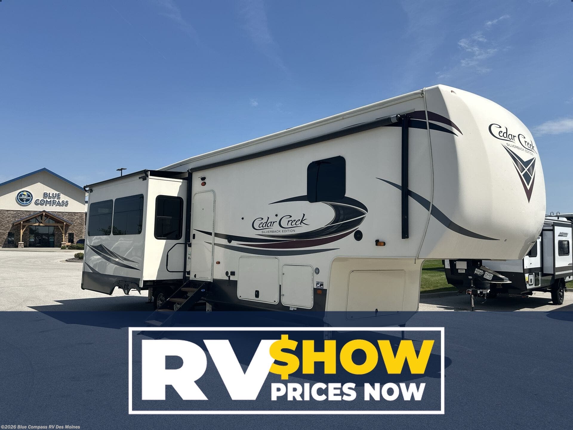 Used 2021 Forest River Cedar Creek Silverback 31IK available in Altoona, Iowa