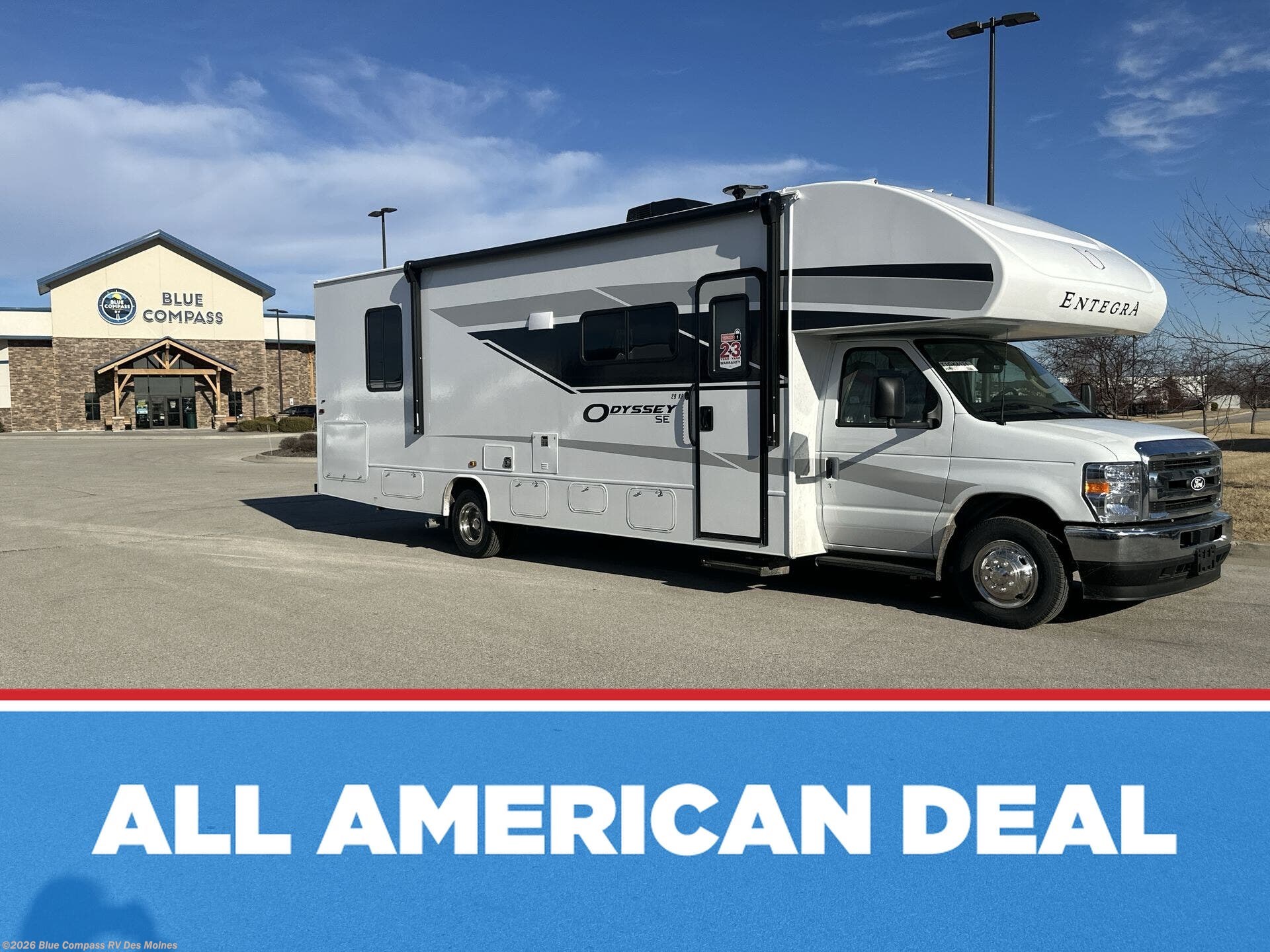 New 2026 Entegra Coach Odyssey SE 29KF available in Altoona, Iowa