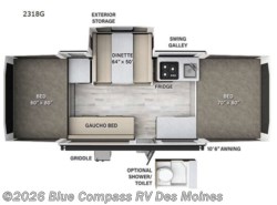 Used 2024 Forest River Rockwood Freedom Series 2318G available in Altoona, Iowa