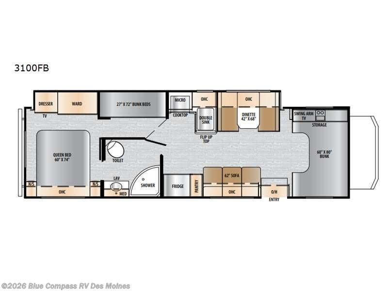Used 2022 East to West Entrada 3100FB available in Altoona, Iowa