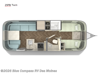 Used 2022 Airstream International 25FB Twin available in Altoona, Iowa