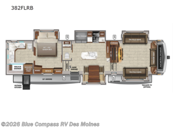 Used 2022 Jayco North Point 382FLRB available in Altoona, Iowa