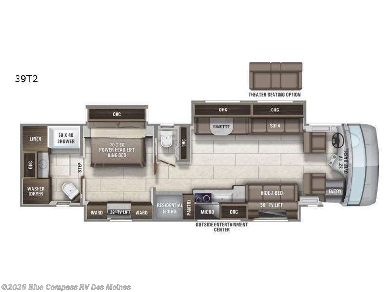 Used 2022 Entegra Coach Reatta XL 39T2 available in Altoona, Iowa