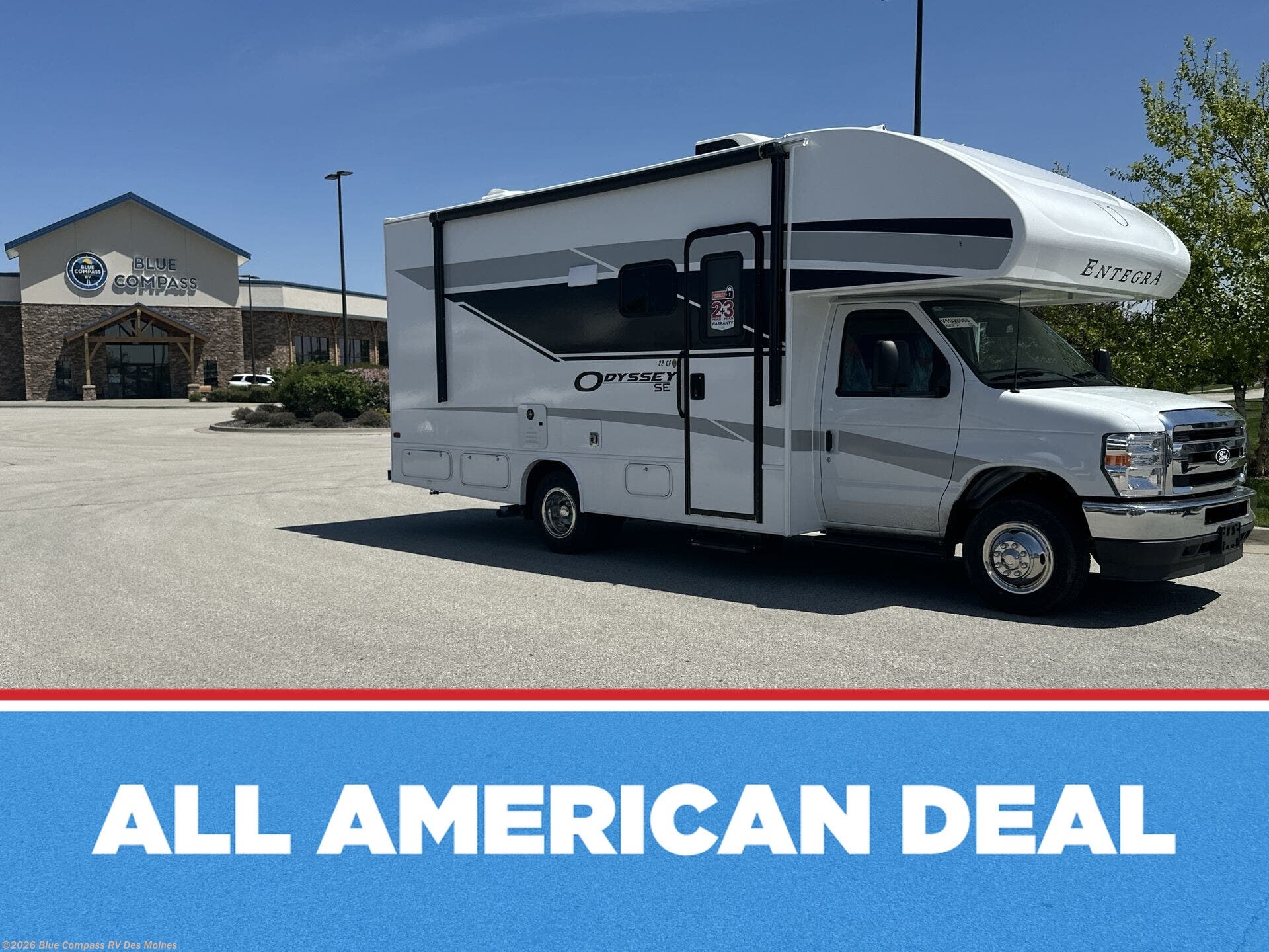 New 2026 Entegra Coach Odyssey SE 22CF available in Altoona, Iowa