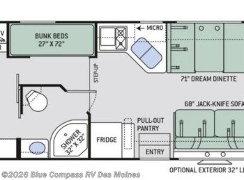 Used 2019 Thor Motor Coach Four Winds 31E available in Altoona, Iowa