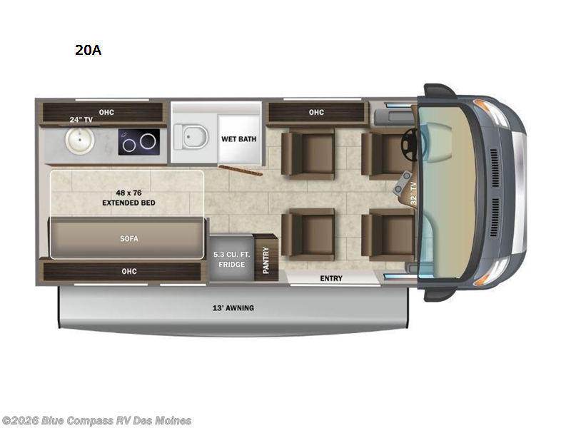 Used 2022 Entegra Coach Ethos 20A available in Altoona, Iowa