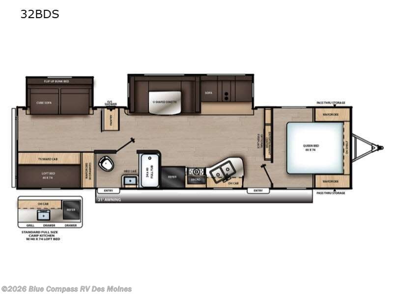 Used 2021 Forest River Aurora 32BDS available in Altoona, Iowa