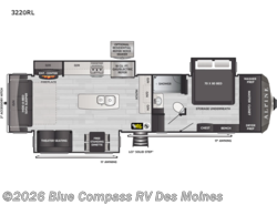 Used 2022 Keystone Alpine 3220RL available in Altoona, Iowa
