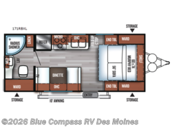 Used 2018 Forest River Salem Cruise Lite 171RBXL available in Altoona, Iowa