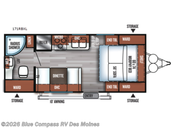 Used 2018 Forest River Salem Cruise Lite 171RBXL available in Altoona, Iowa