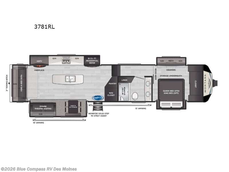 Used 2021 Keystone Montana 3781RL available in Altoona, Iowa