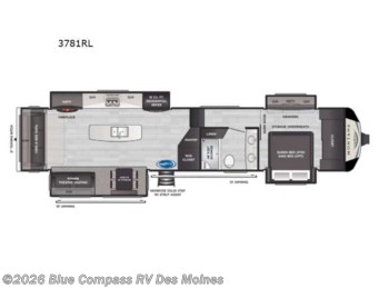 Used 2021 Keystone Montana 3781RL available in Altoona, Iowa