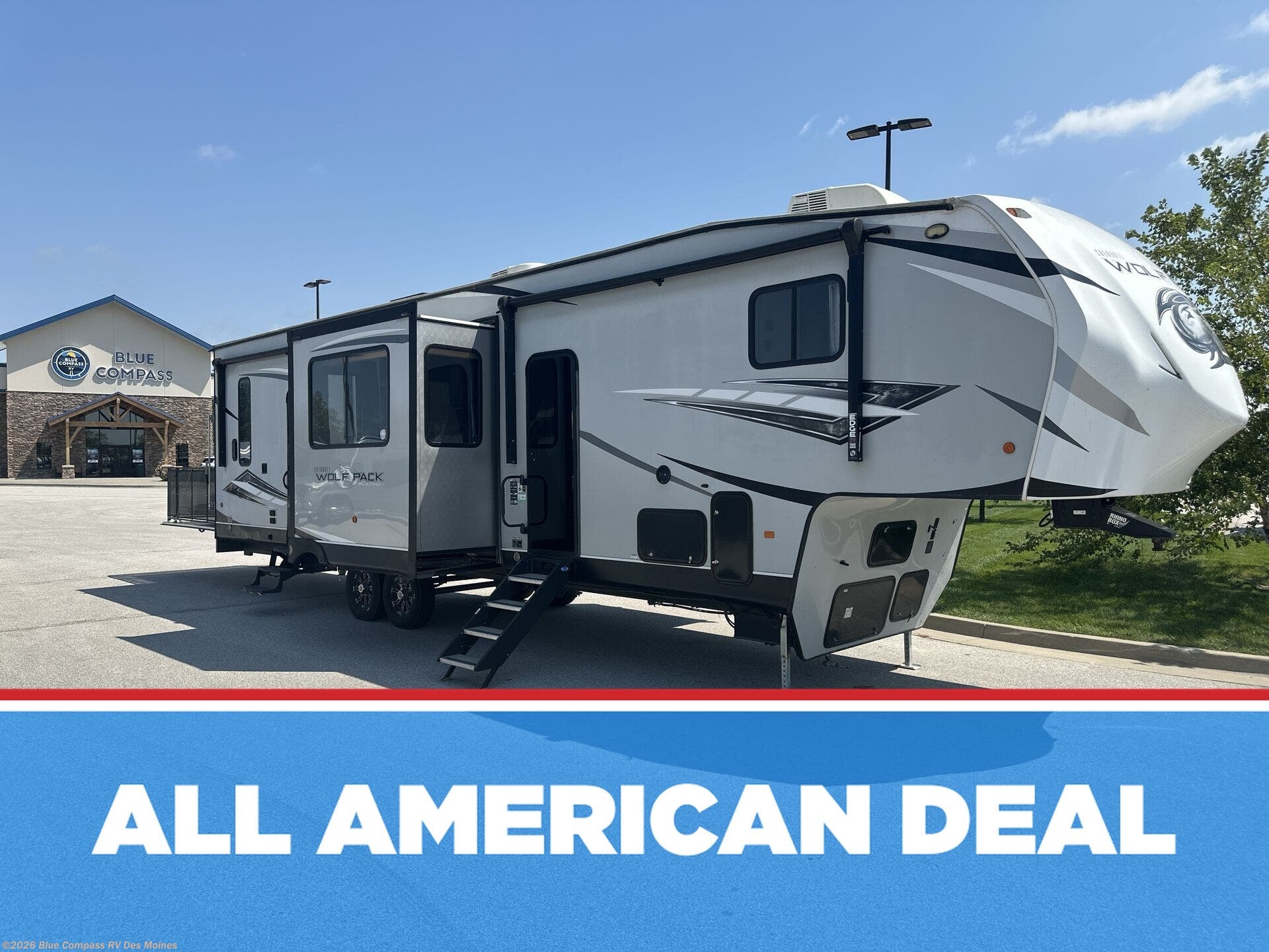 Used 2021 Forest River Cherokee Wolf Pack 325PACK13 available in Altoona, Iowa