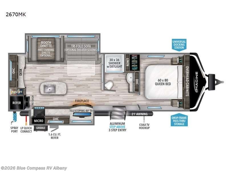 Used 2022 Grand Design Imagine 2670MK available in Latham, New York