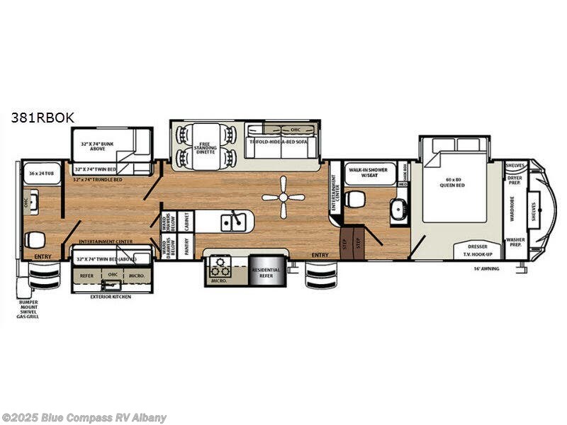 Used 2017 Forest River Sierra 381RBOK available in Latham, New York