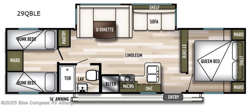 Used 2019 Forest River Wildwood 29QBLE available in Latham, New York