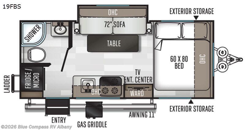 Used 2020 Forest River Rockwood Geo Pro 19FBS available in Latham, New York