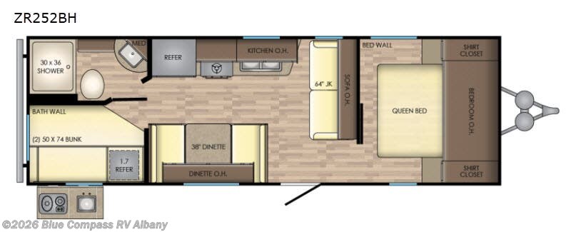 Used 2019 CrossRoads Zinger ZR252BH available in Latham, New York