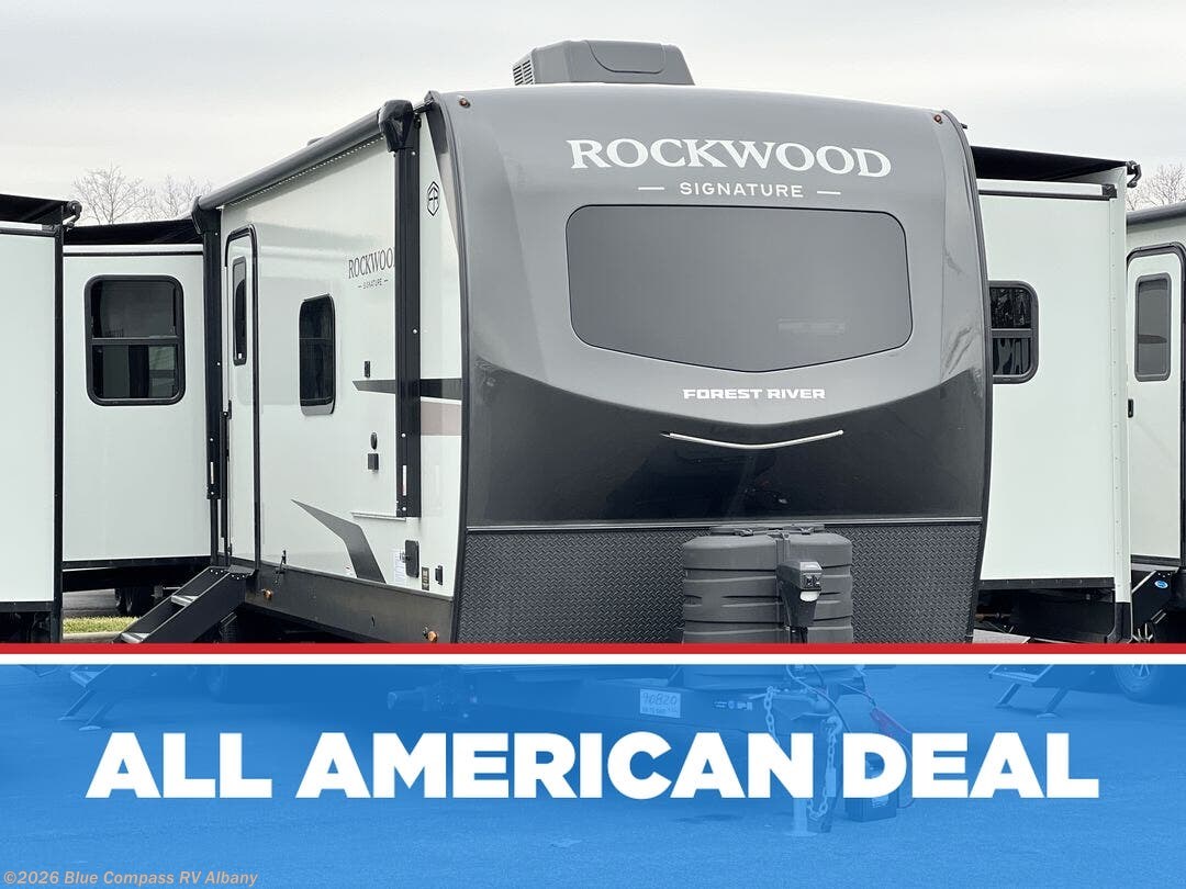 New 2026 Forest River Rockwood Signature 8337RL available in Latham, New York