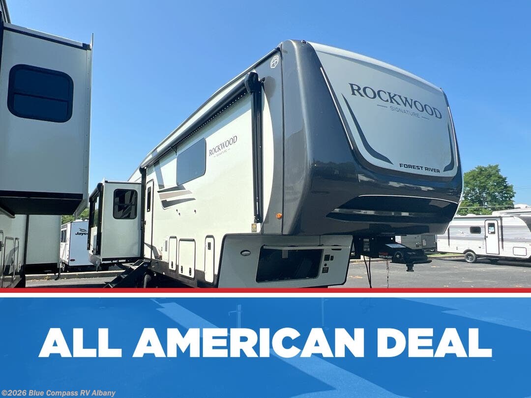 New 2026 Forest River Rockwood Signature 401SFB available in Latham, New York