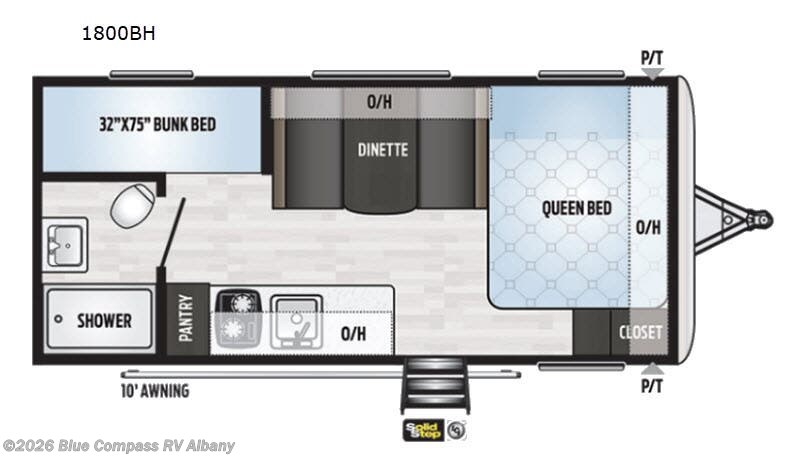 Used 2020 Keystone Springdale 1800BH available in Latham, New York
