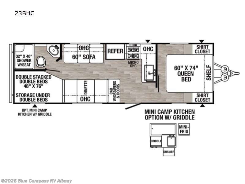 Used 2021 Palomino Puma XLE Lite 23BHC available in Latham, New York