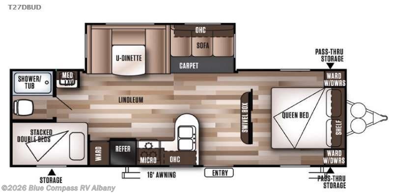 Used 2016 Forest River Wildwood 27BHSS available in Latham, New York